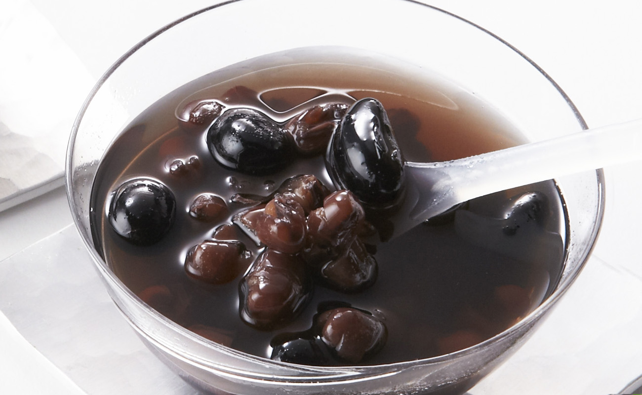 まめ冷やぜんざい