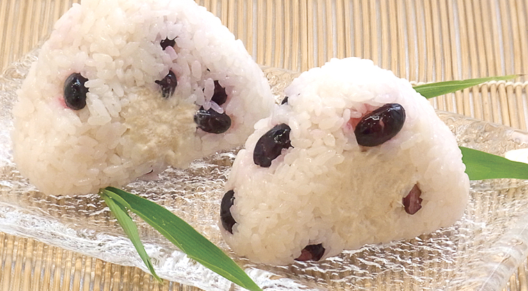 レシピ 黒豆の酢大豆入り酢飯おにぎり レシピ 黒豆の酢大豆入り酢飯おにぎり