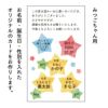 出産内祝い名入れカード（みつご用）